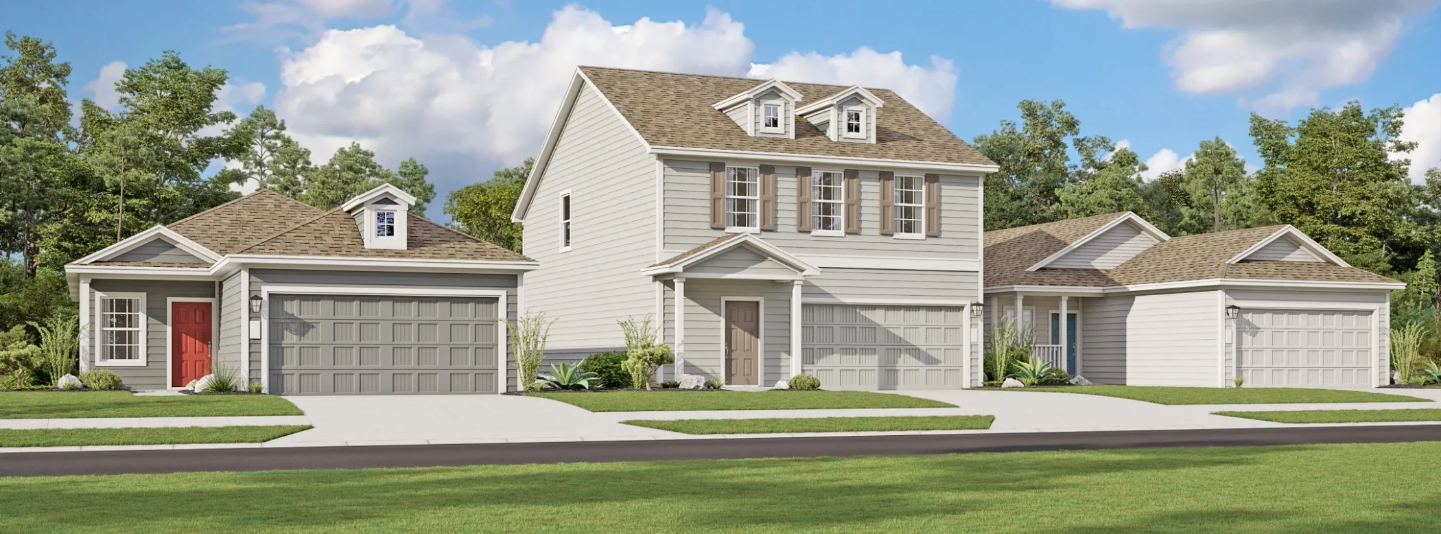 Landon Ridge Streetscape 