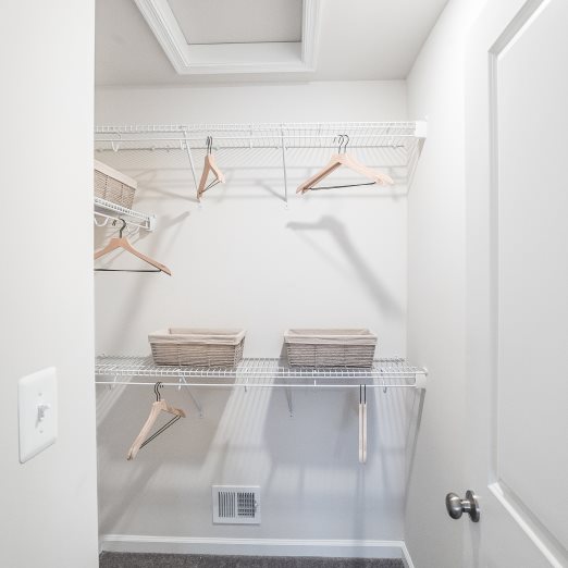 Lancaster Owners Walk in Closet