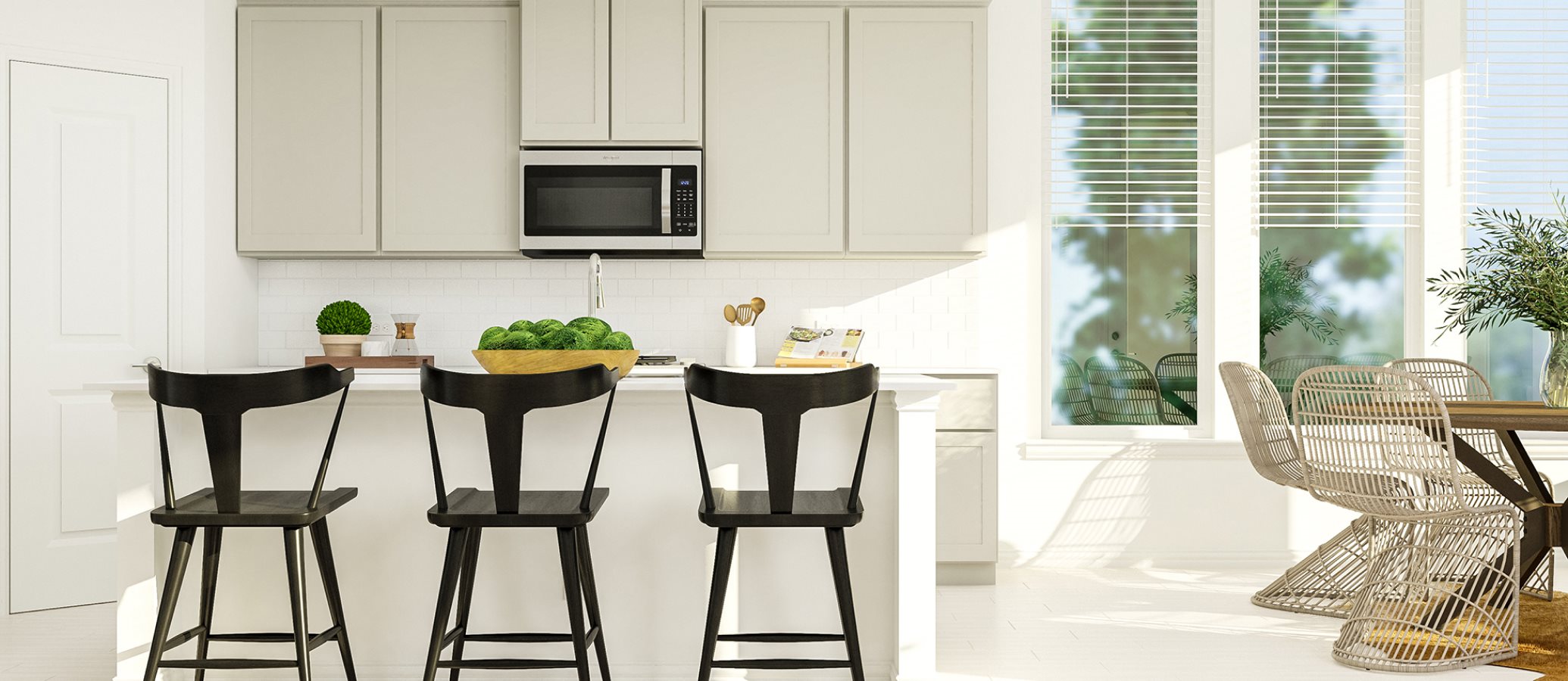 Moonstone With Media Kitchen