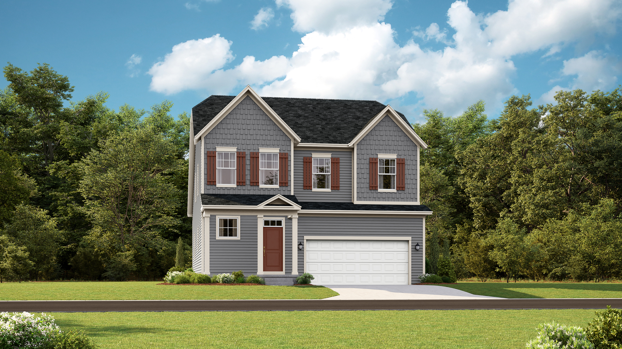 Shenandoah Springs Laurel Cottage Siding elev IND