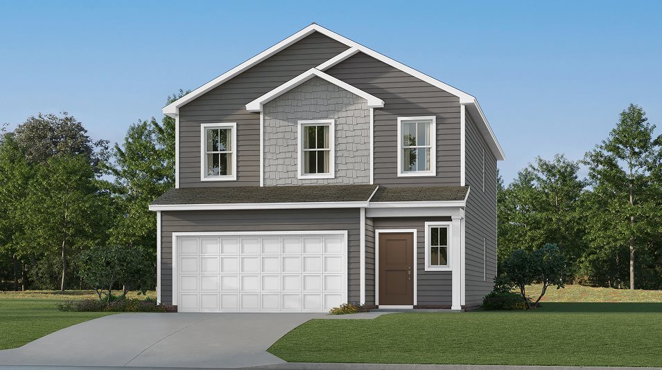 Craftsman-inspired exterior 