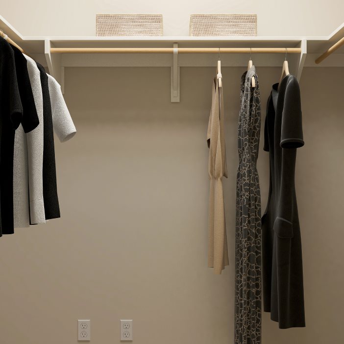 Residence 3 owners walk in closet