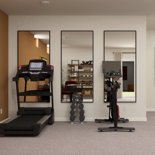 Colchester Optional Lower Level Recreation Room
