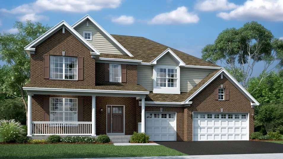Oxford Exterior C Optional Brick Optional Rails