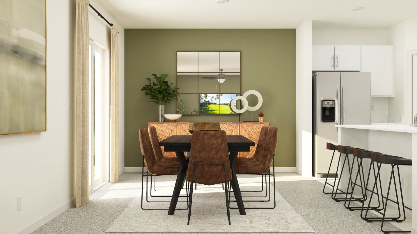 Atlanta plan dining room