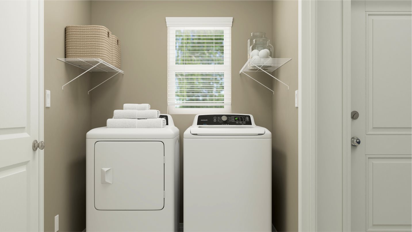 Belmont laundry room