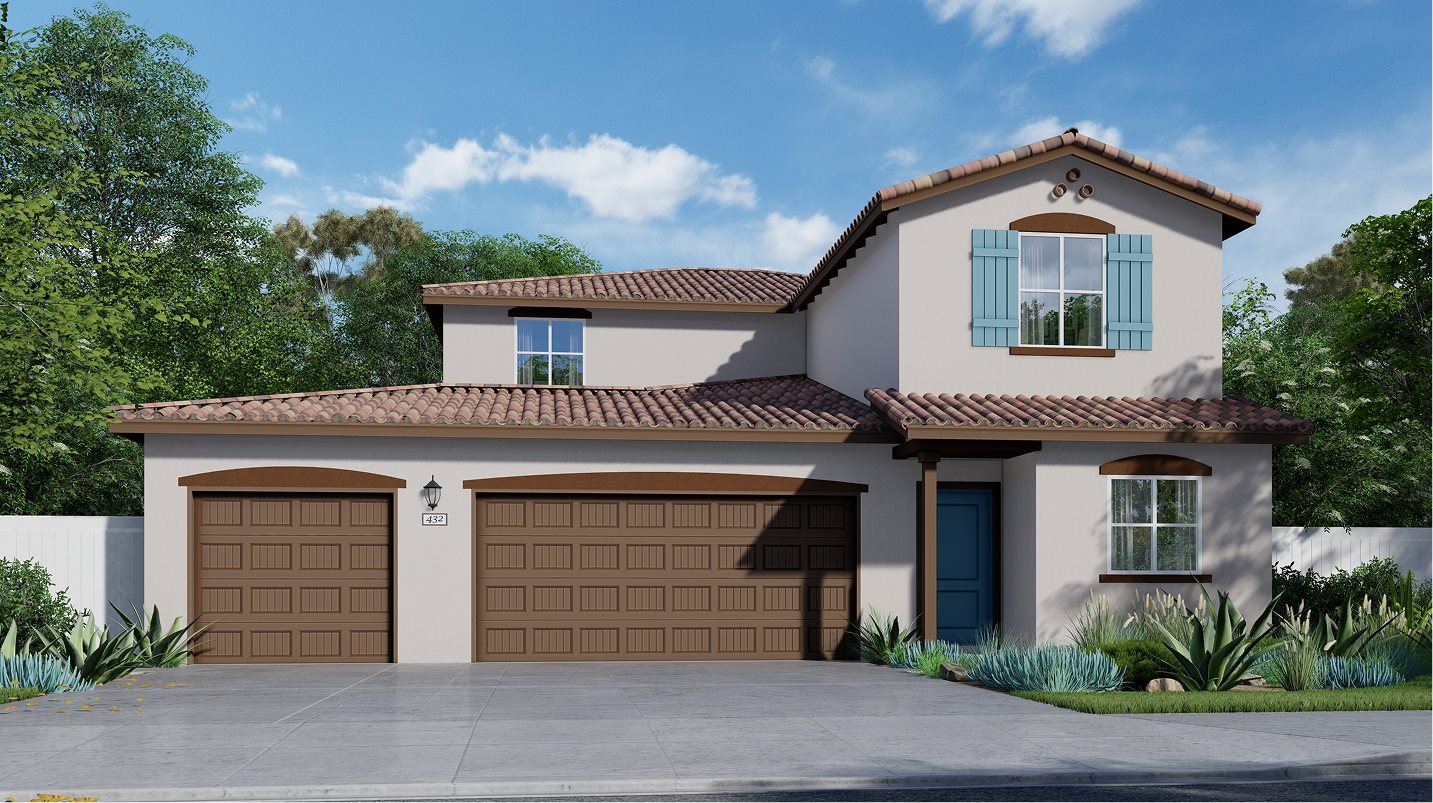 Exterior A – Mission home