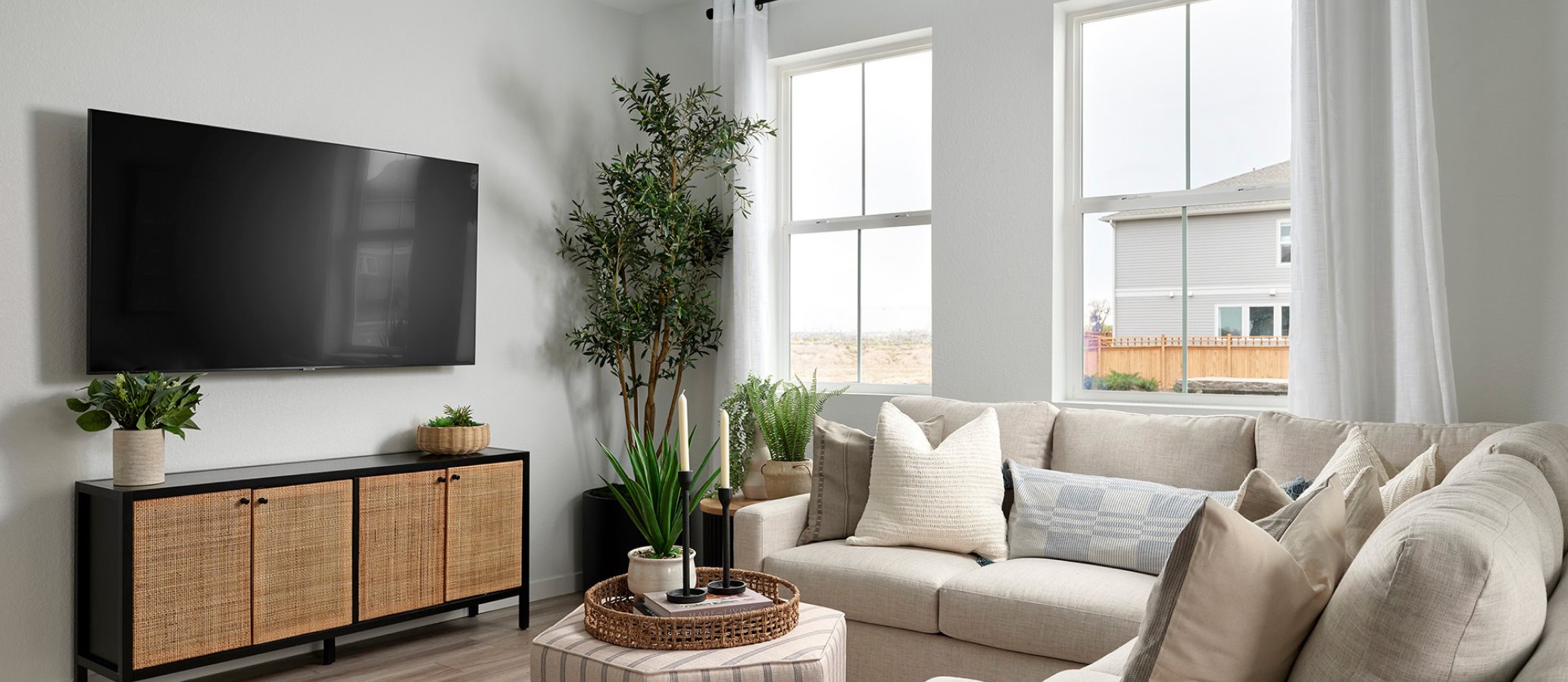 Plan 307 great room
