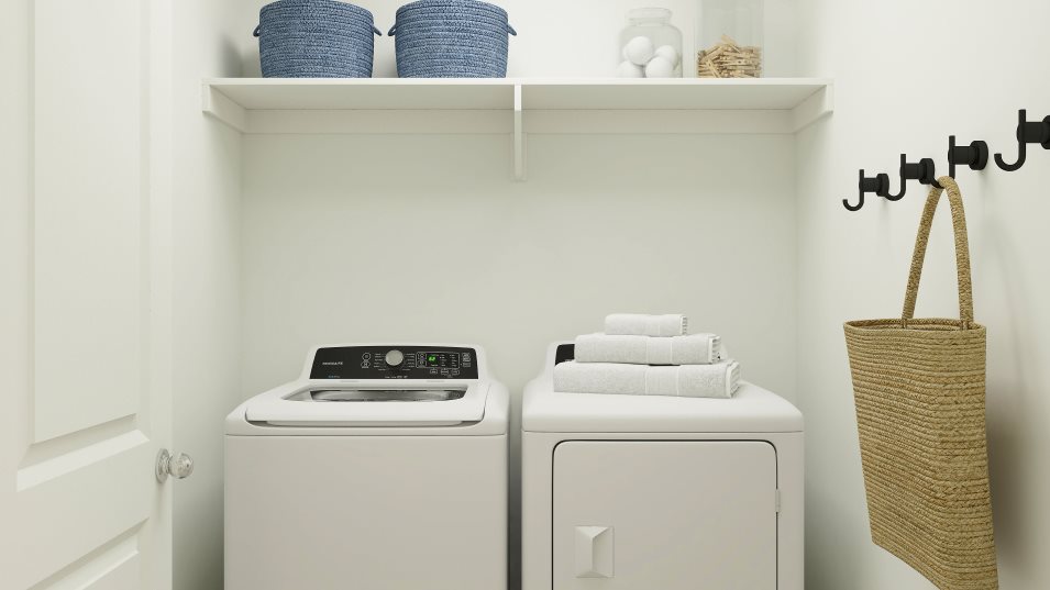 Residence 2 laundry room