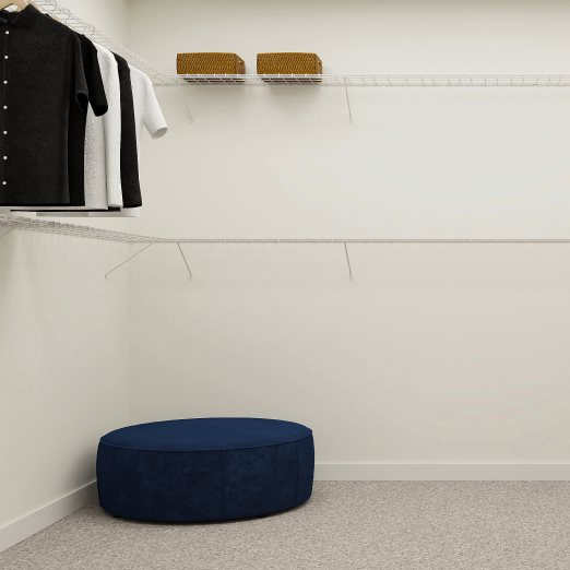 Roslyn owners suite walk in closet