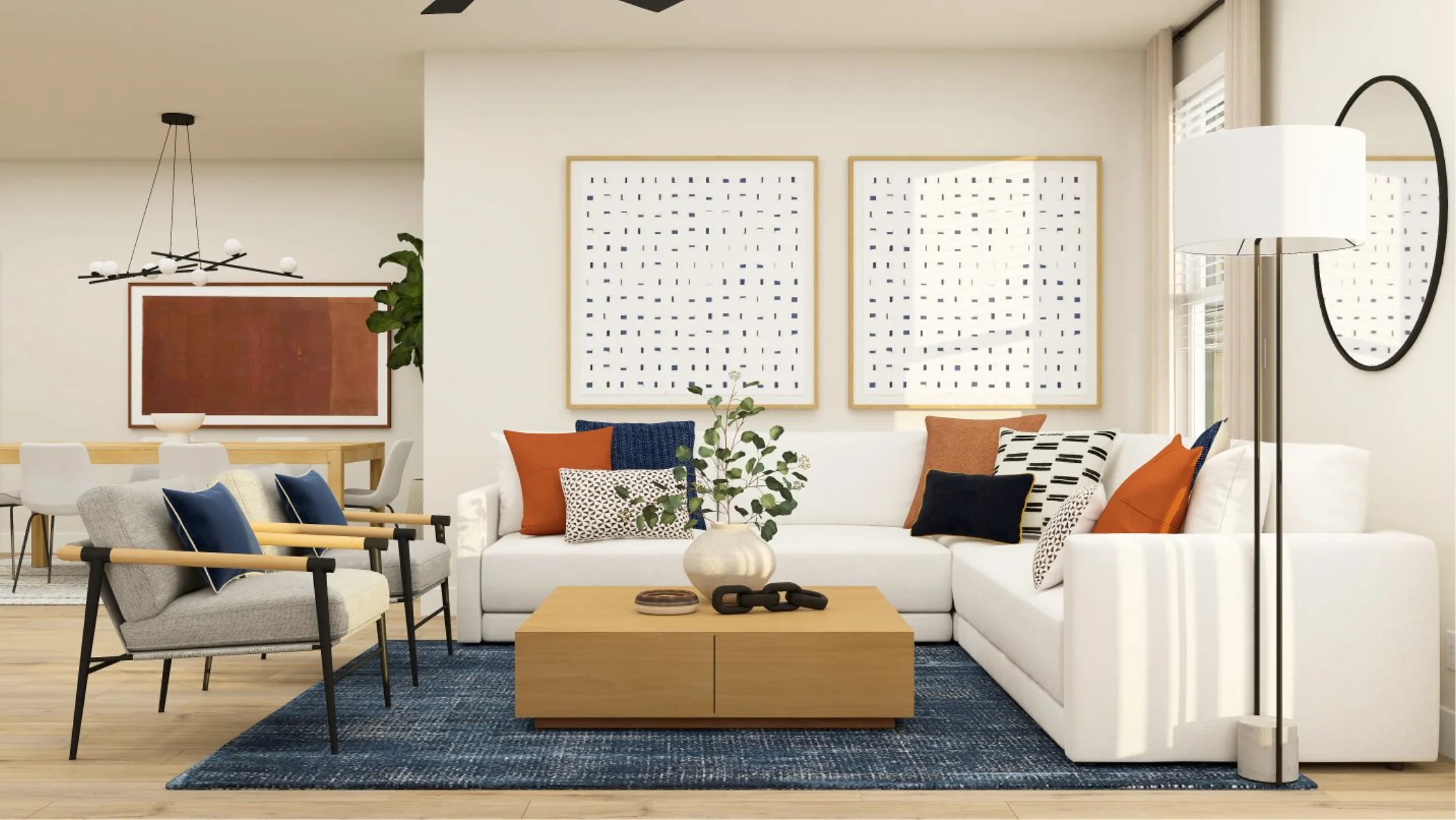 Tuscany Luxe family room