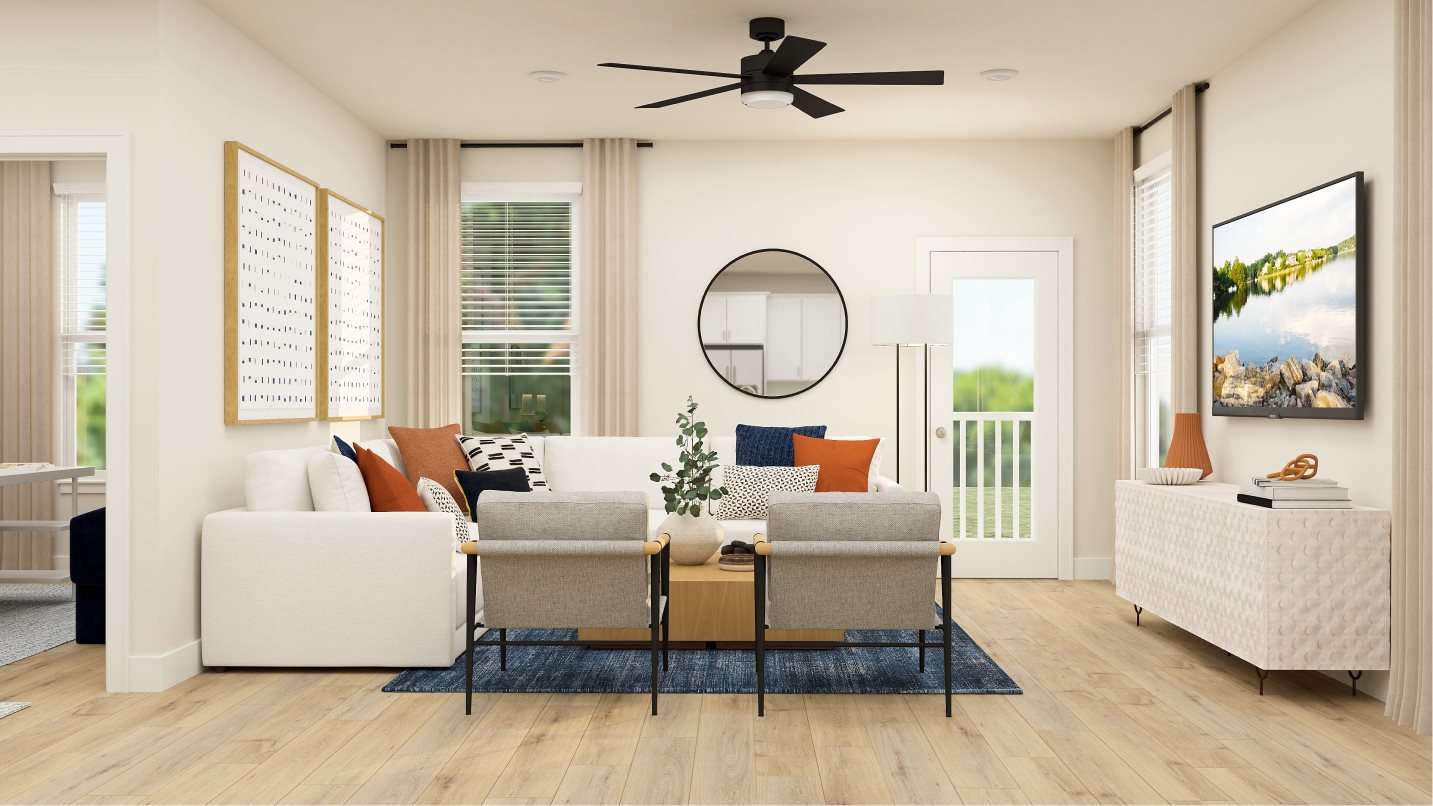Tuscany Luxe family room