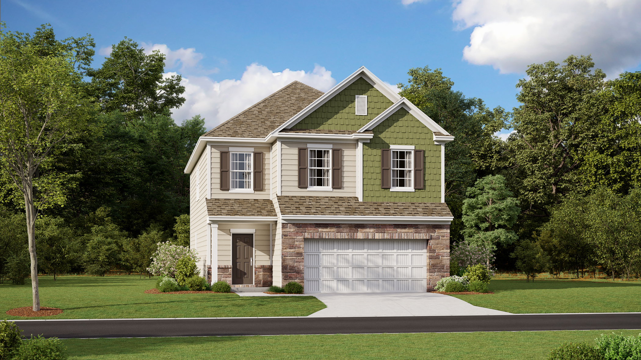 Master Plan Westbury Westbury C elev DAY