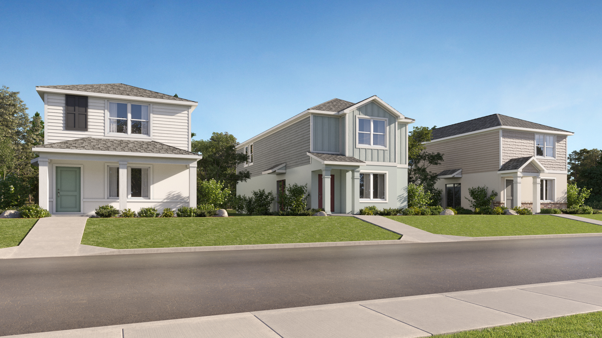 Gladesong Streetscape