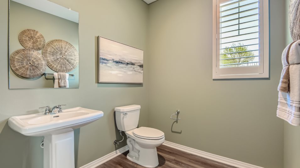 Powder bathroom