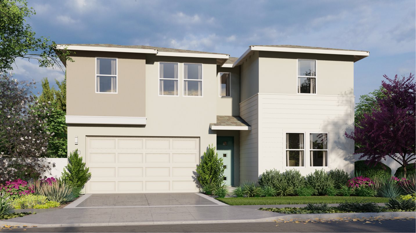 Residence 2793 Elevation A - Modern Seaside