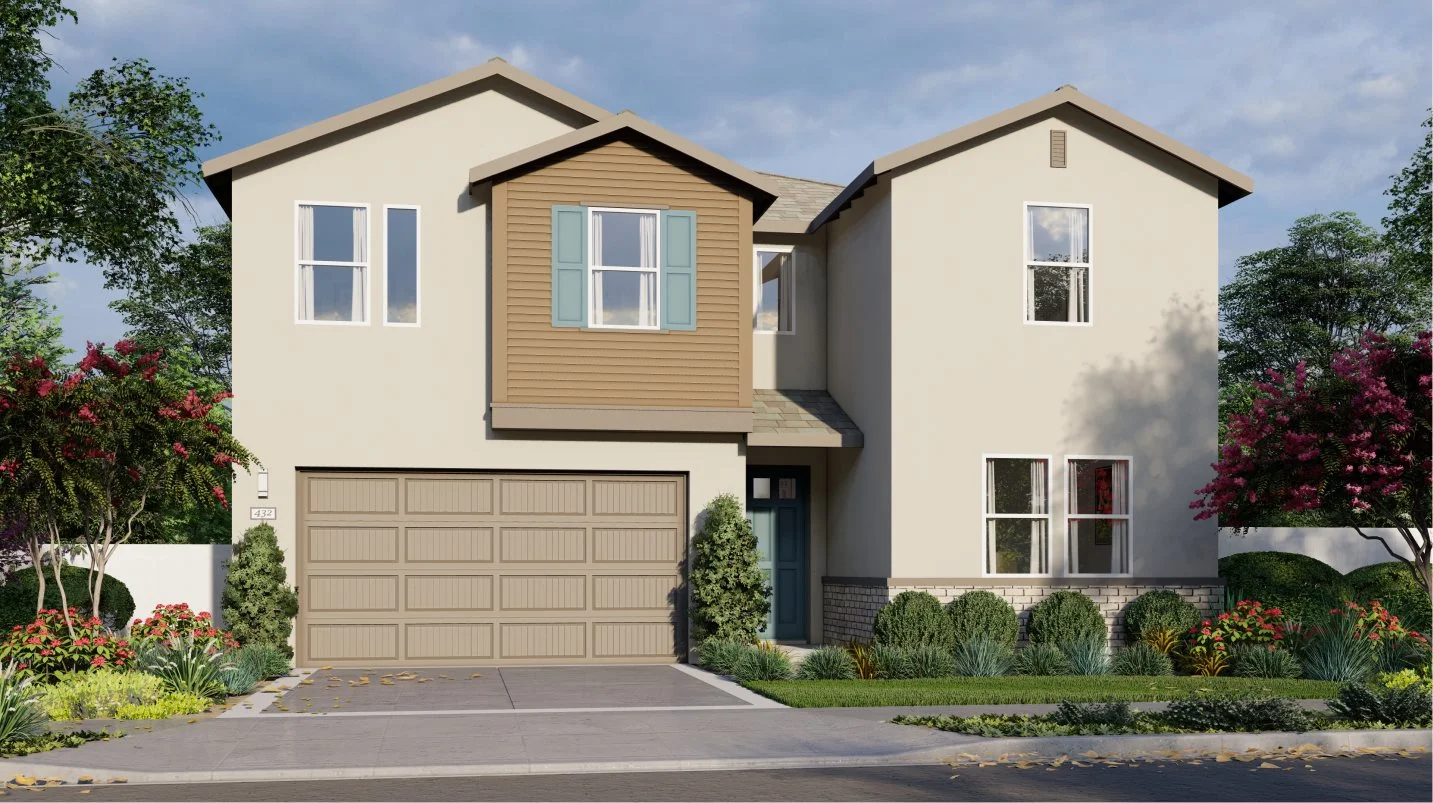 Residence 2793 Elevation C - Progressive Traditional