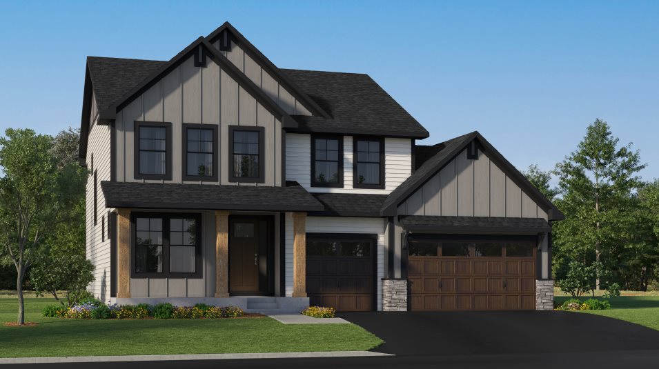 Sonoma Exterior Rendering Farmhouse 2
