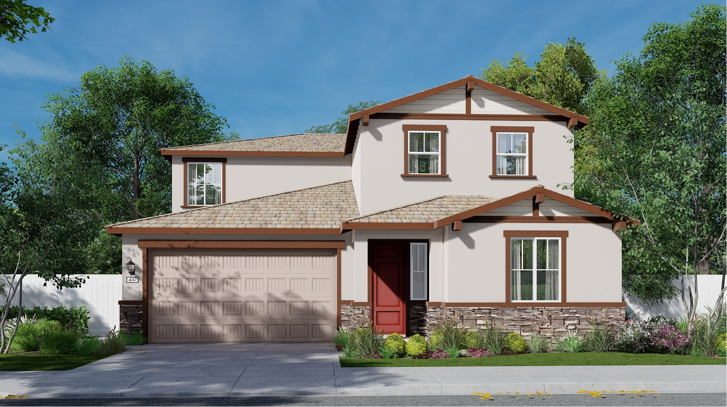 Exterior B – Craftsman home