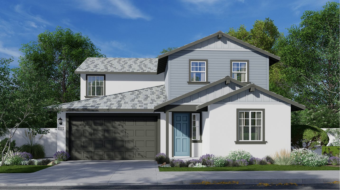 Exterior C – Farmhouse home