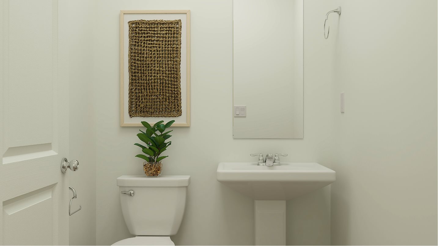 Residence 2 powder room