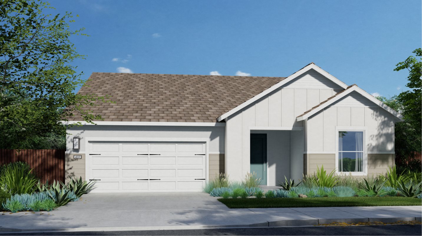 Residence 2246 Elevation A - Classic Farmhouse