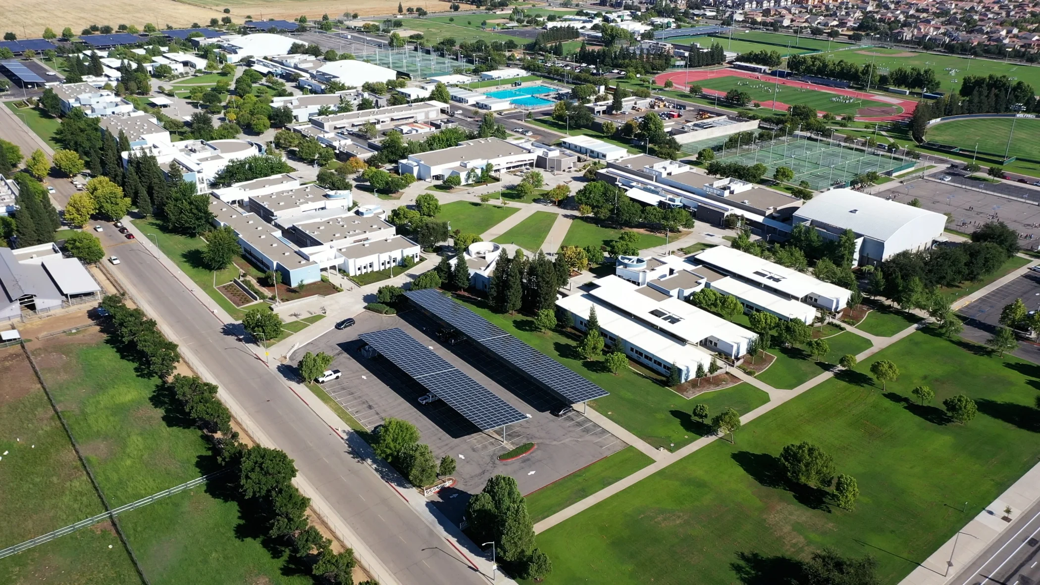 Sterling Acres masterplan aerial view