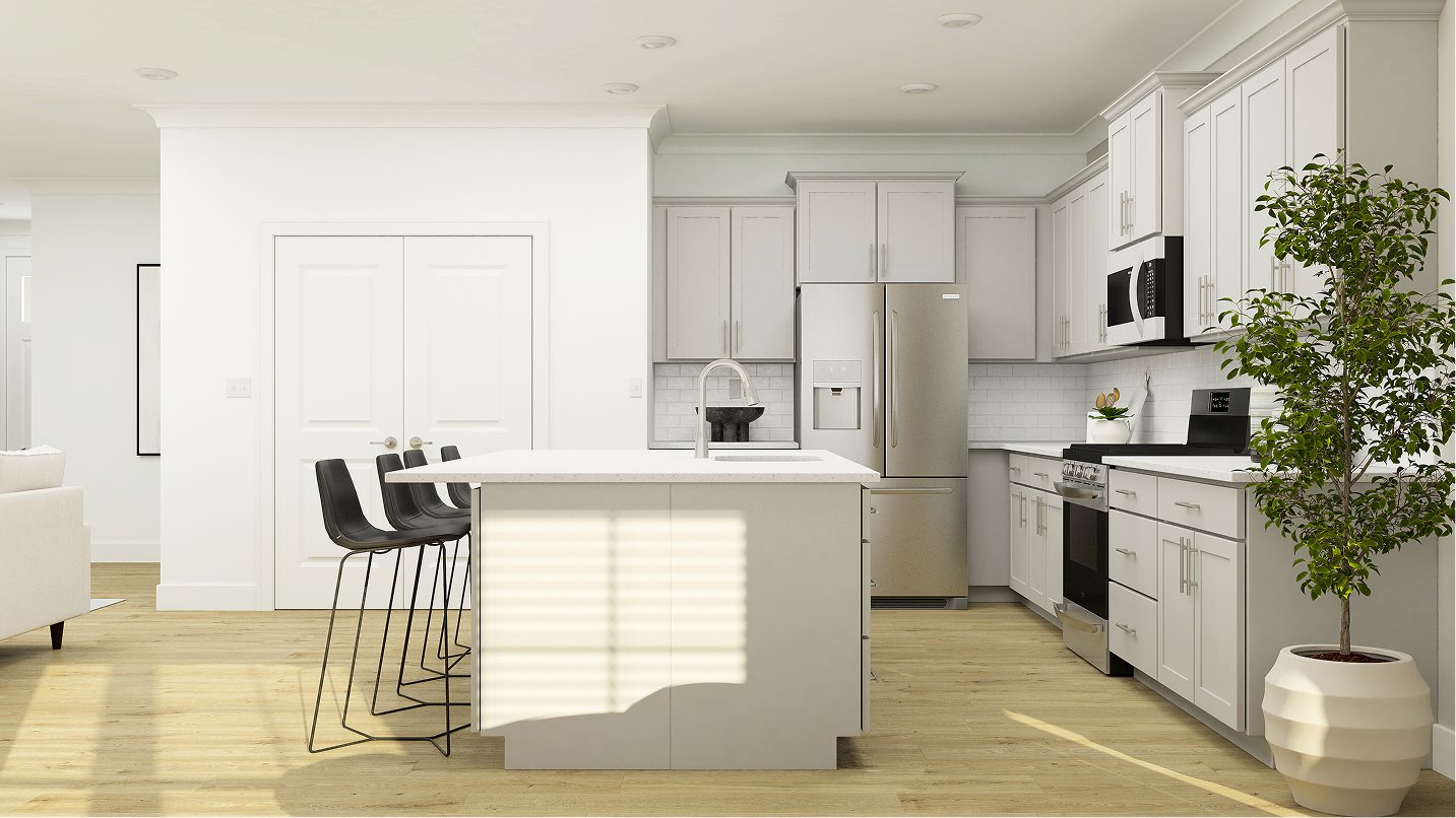 Chesapeake Slab Kitchen