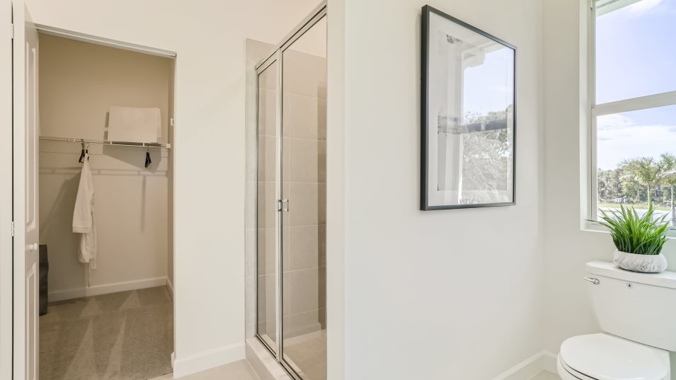 Honey owner's suite bathroom