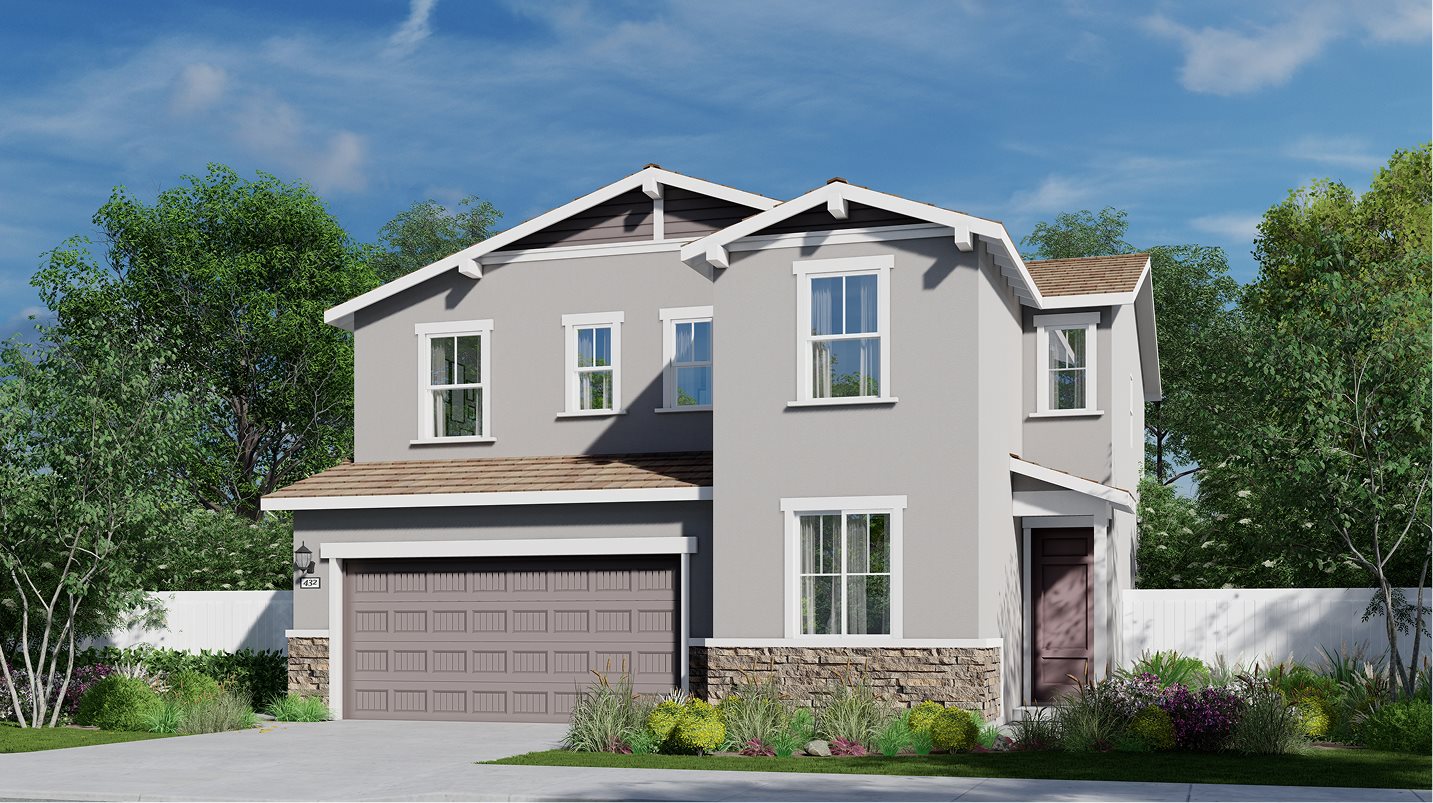 Exterior B – Craftsman home