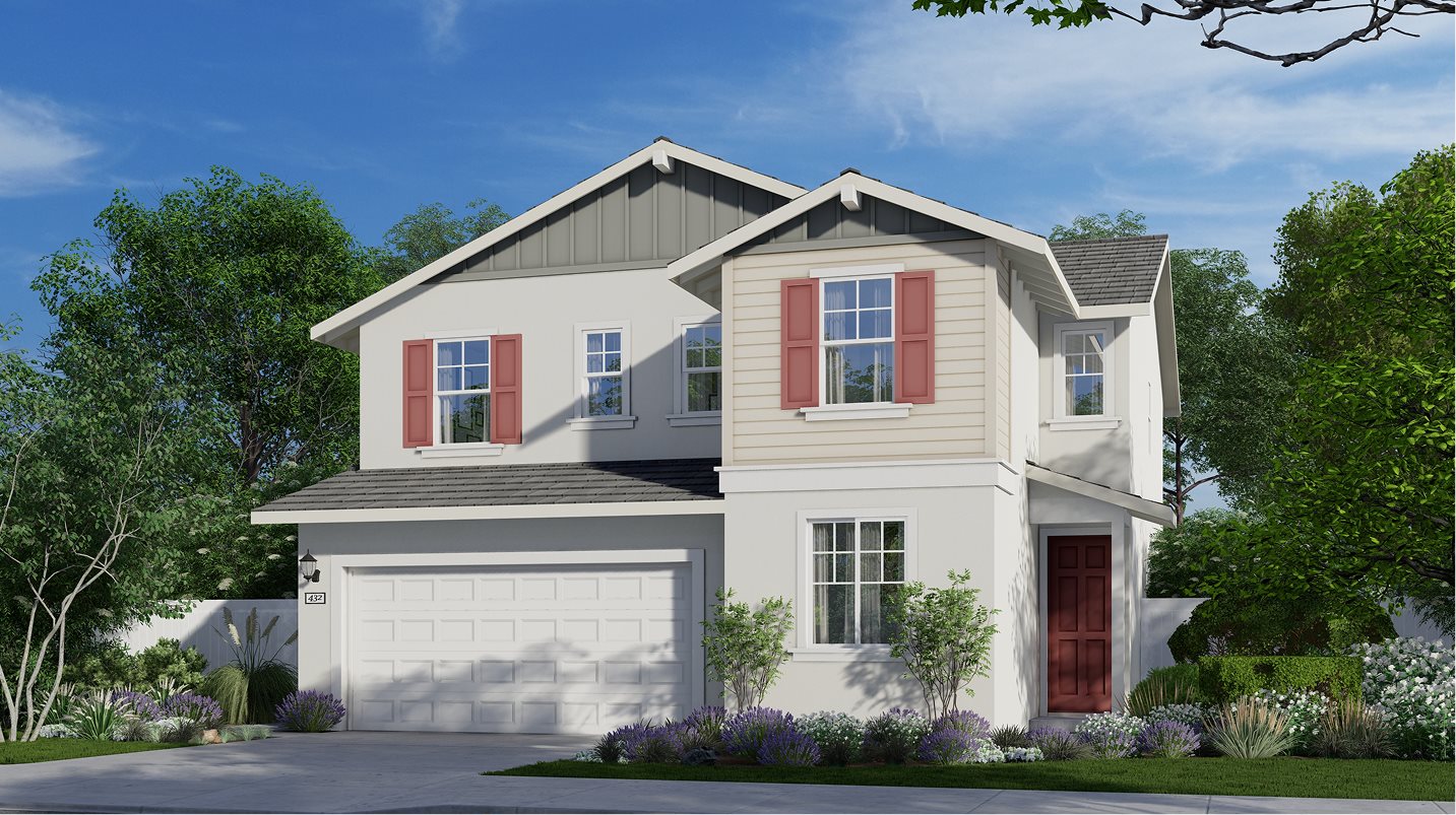 Exterior C – Farmhouse home