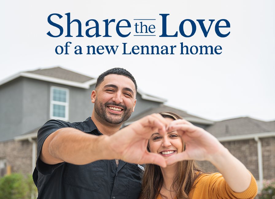 Share the Love of a Lennar home Masthead 896x648