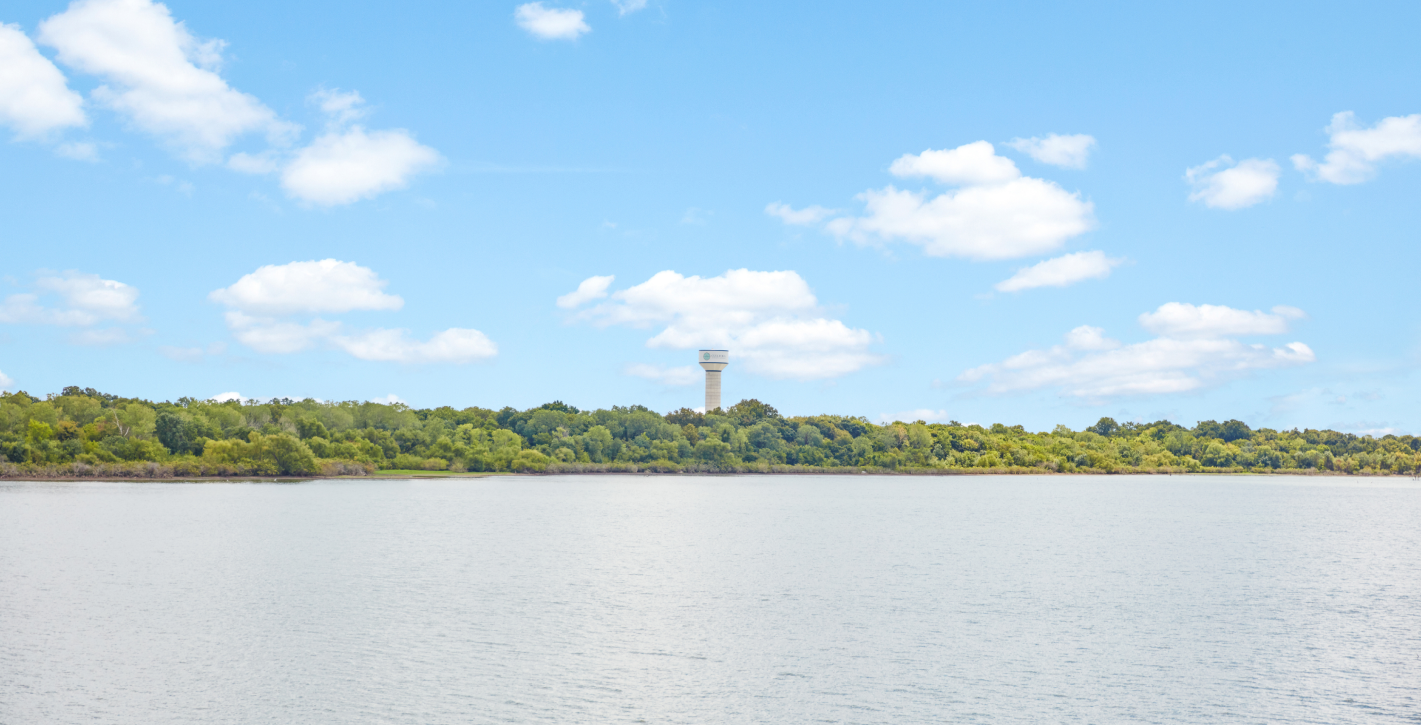 Lake Lavon nearby