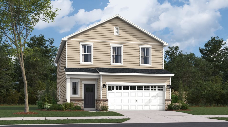 Davidson Exterior Rendering Cottage