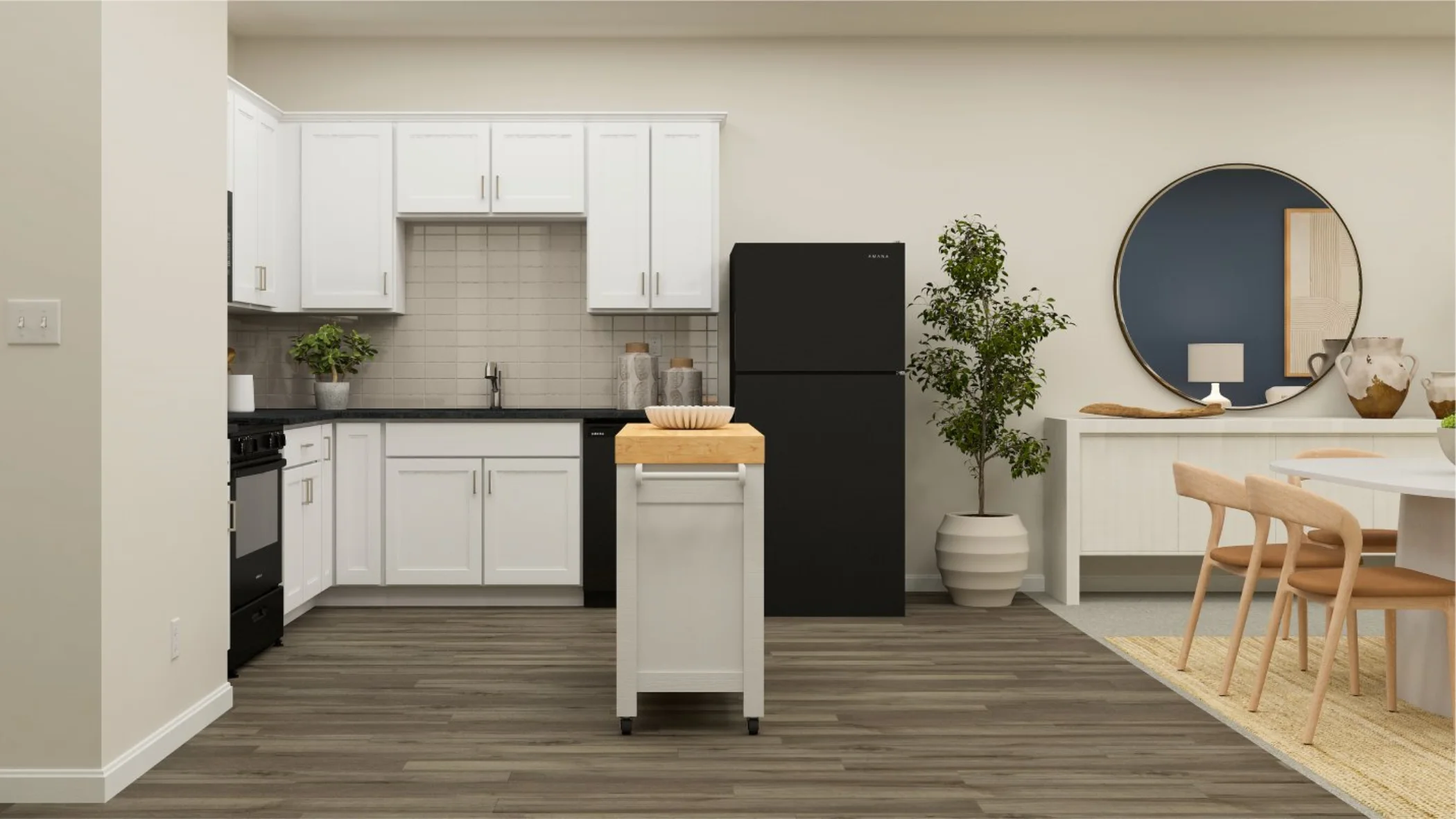 Truman plan Kitchen