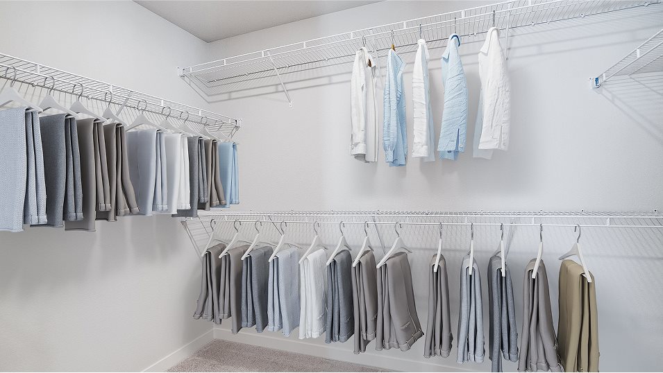 Larview owners walk in closet