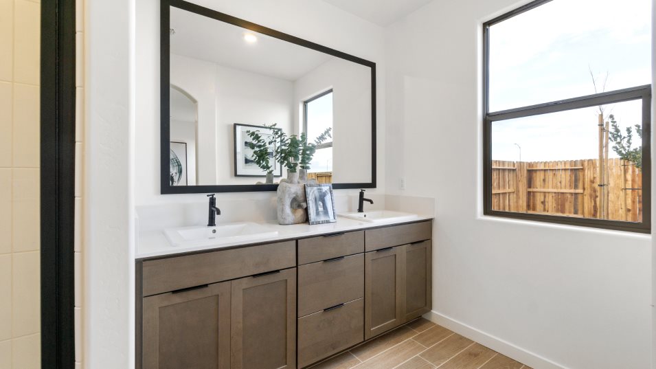 Bodega owners suite bathroom vanity