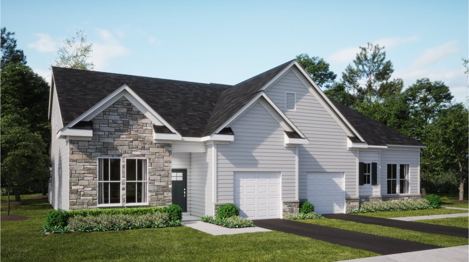 A contemporary exterior