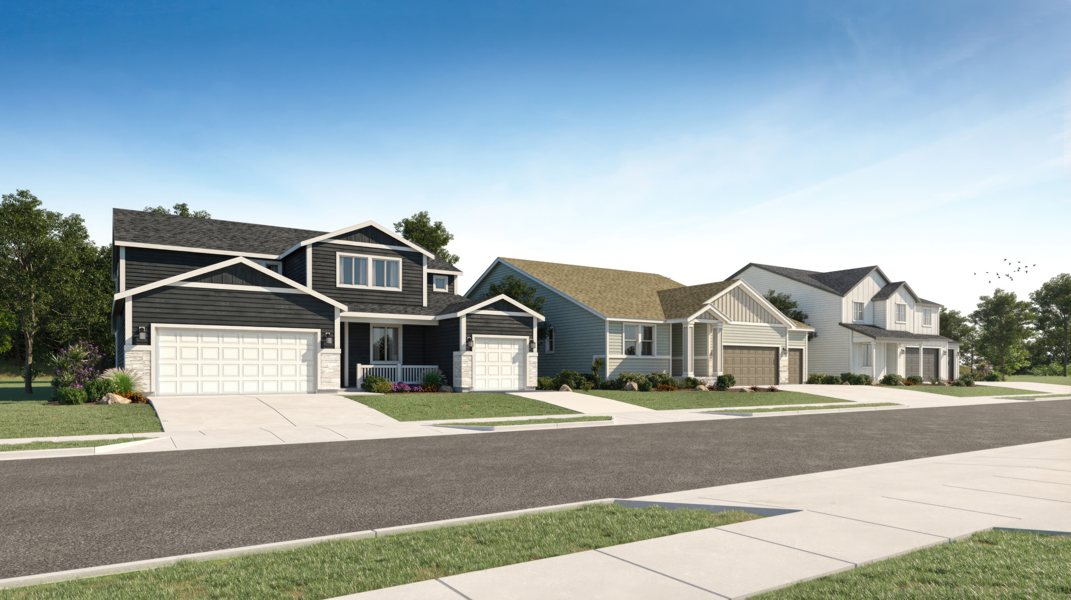 Sky Cirrus Pointe Streetscape