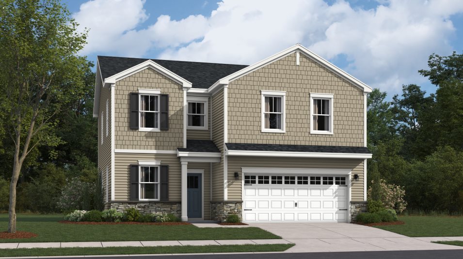 Charleston Exterior Rendering Cottage