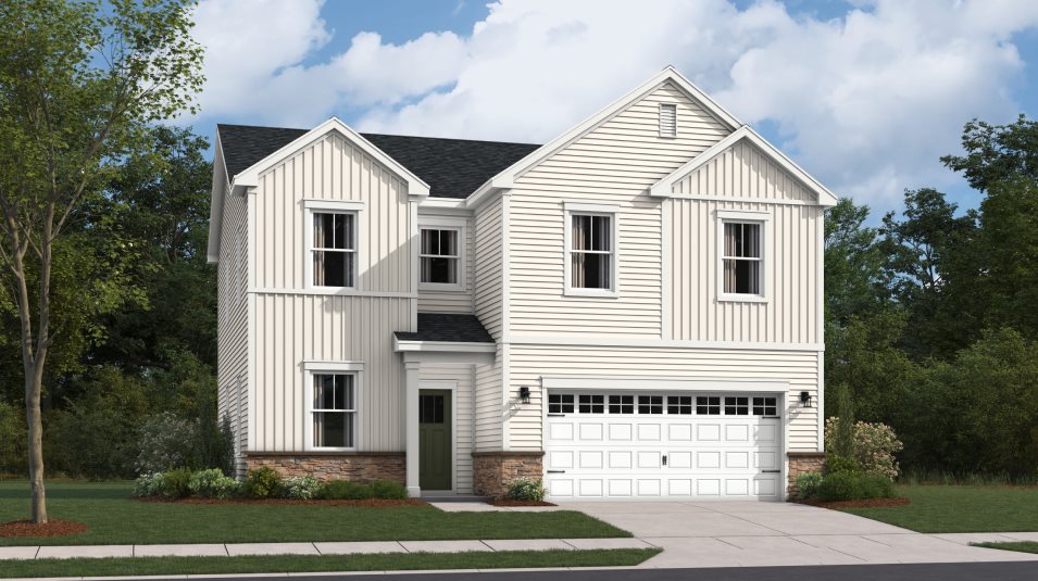 Charleston Exterior Rendering Craftsman