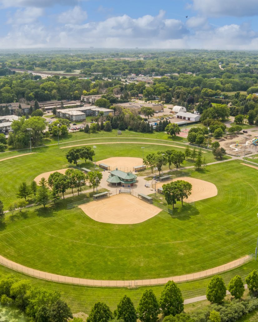 Baseball Field in Little Canada, MN