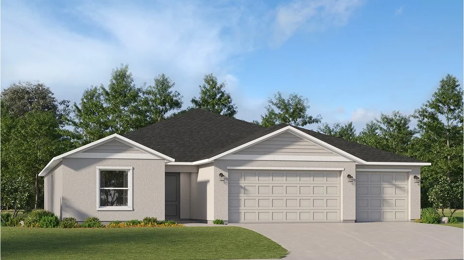 A ranch-inspired exterior