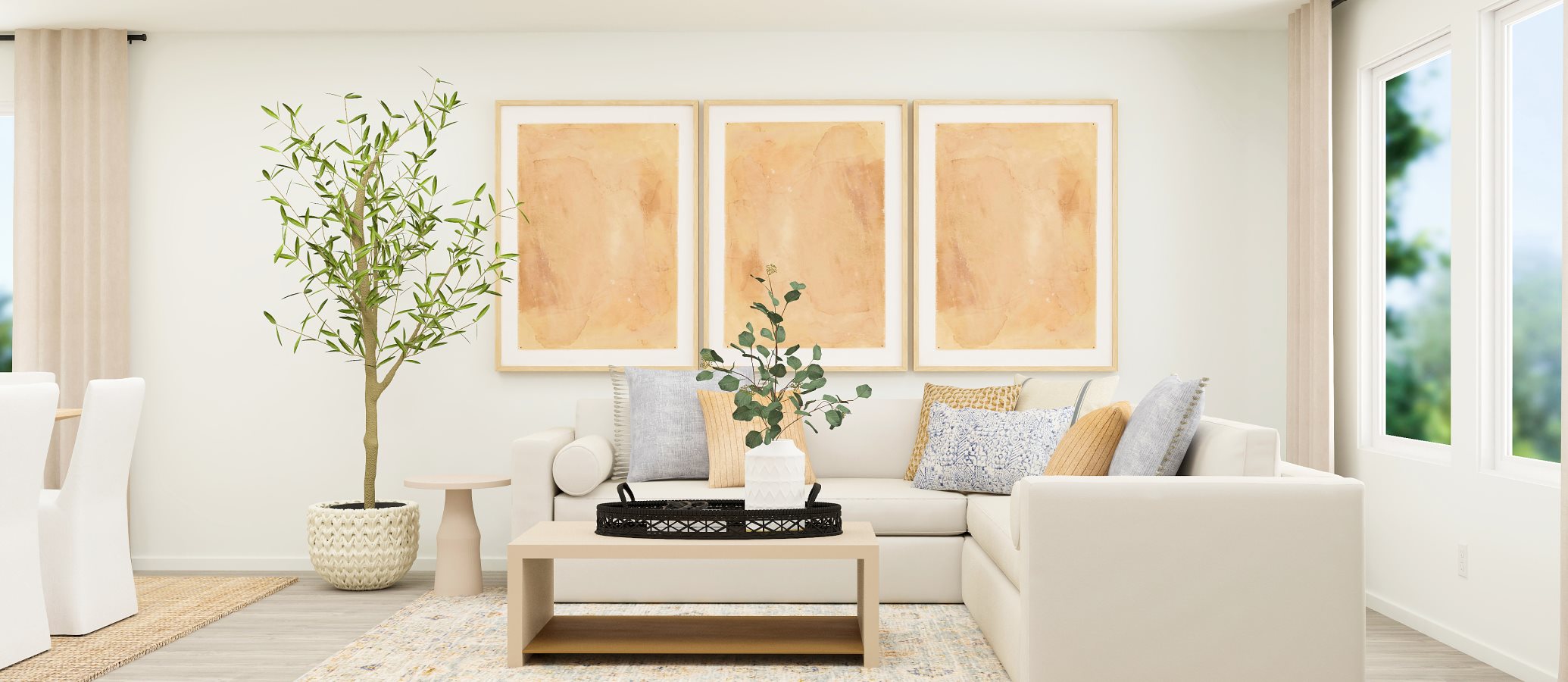 Littleton family room