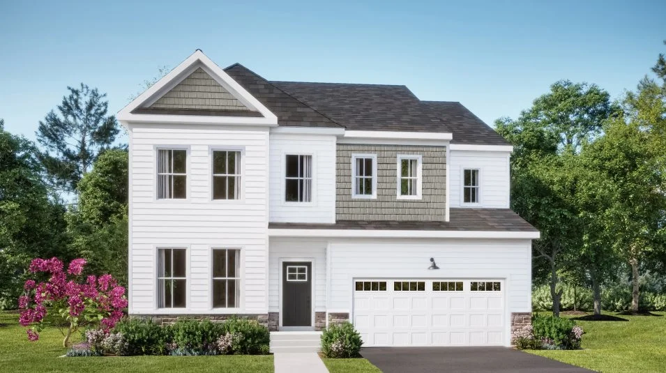 A craftsman-inspired exterior