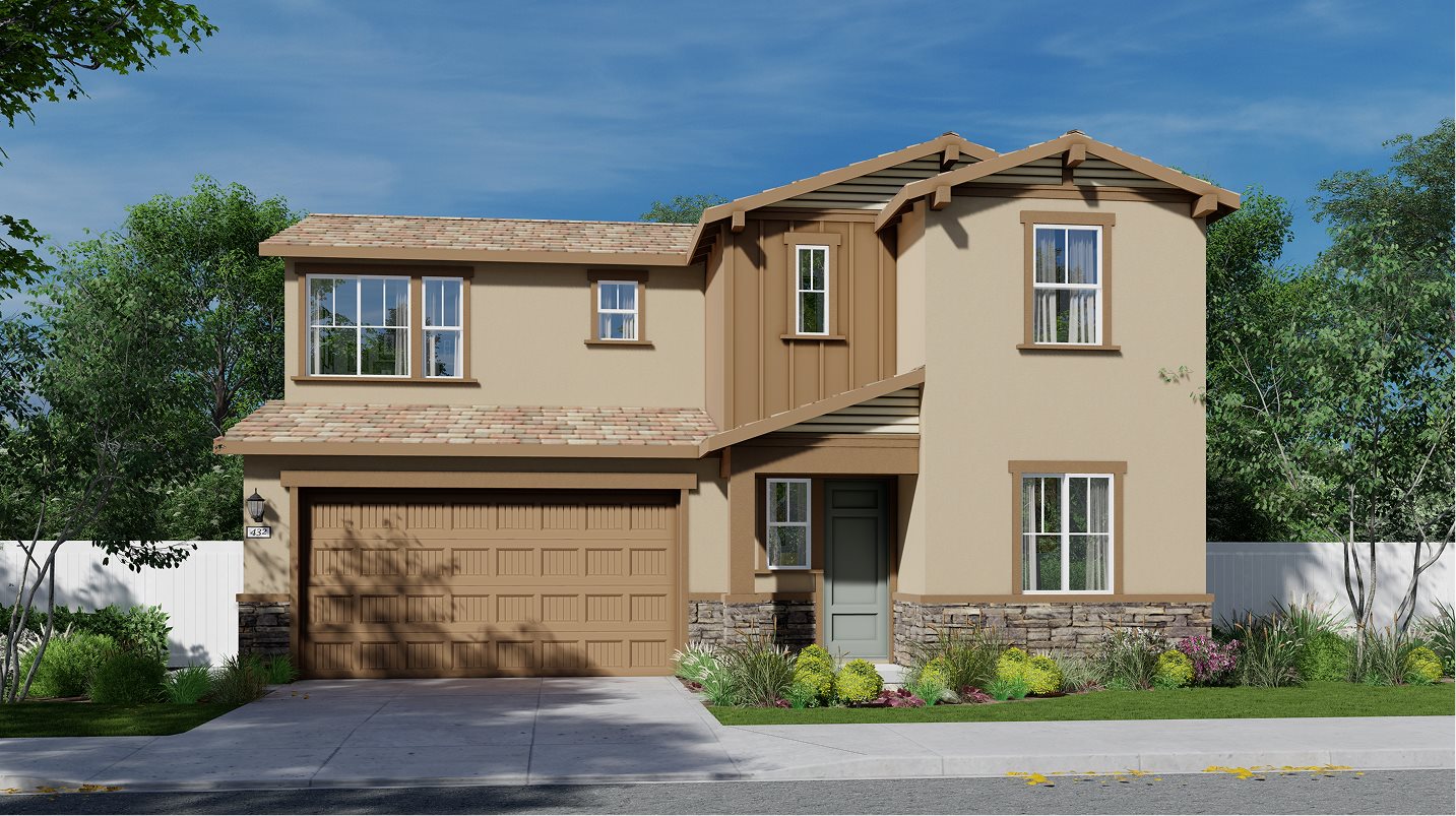 Exterior B – Craftsman home