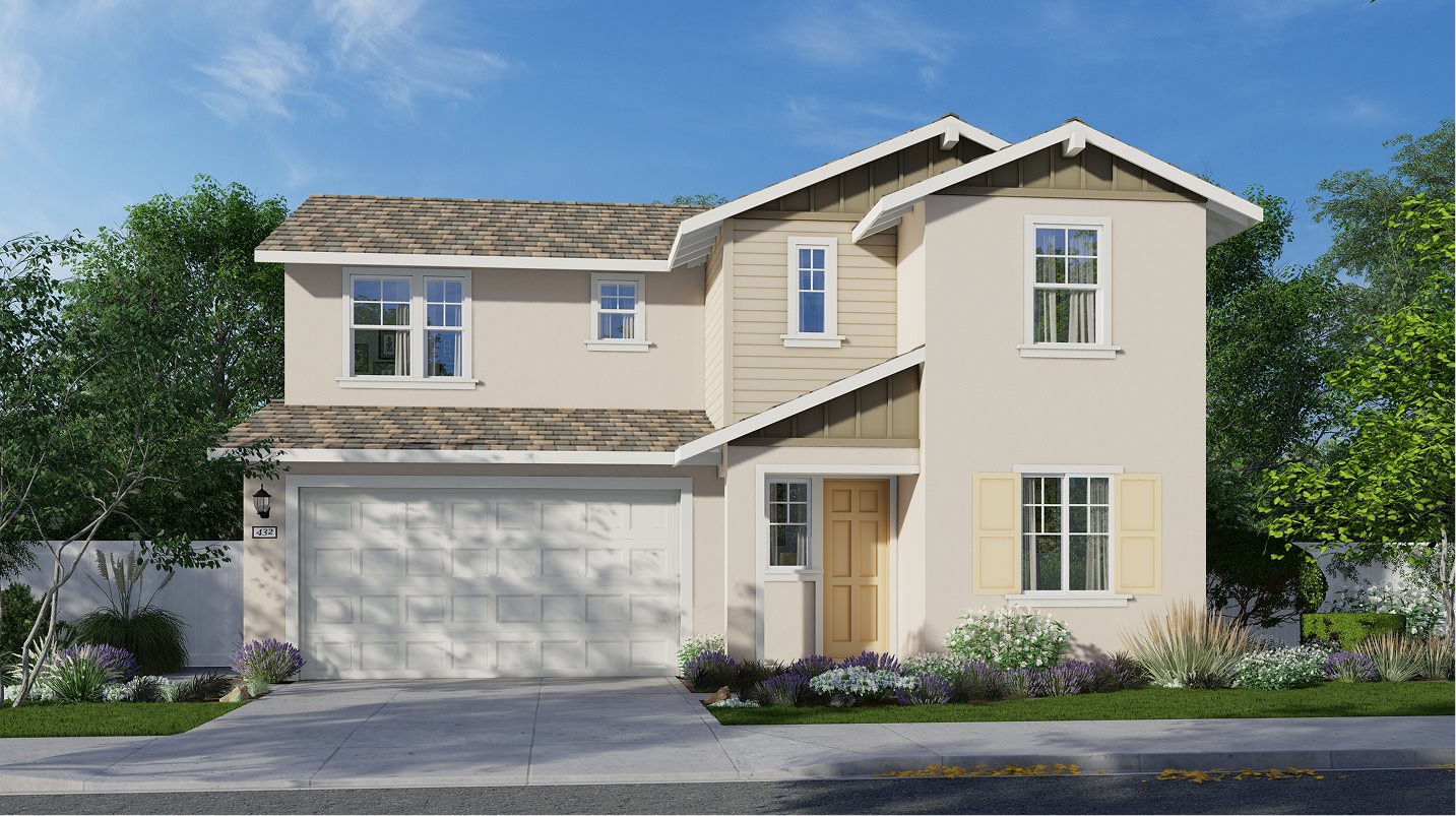 Exterior C – Farmhouse home