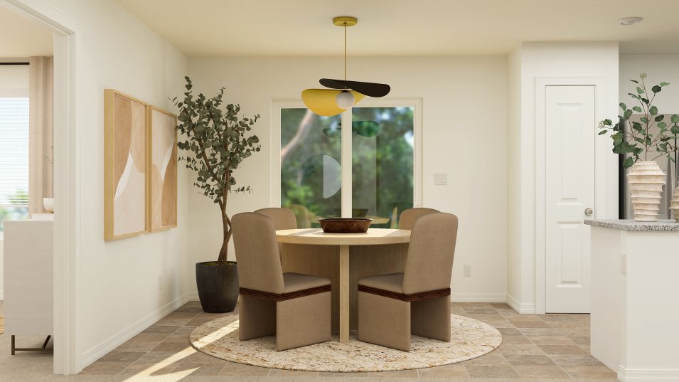 Residence 1 dining room