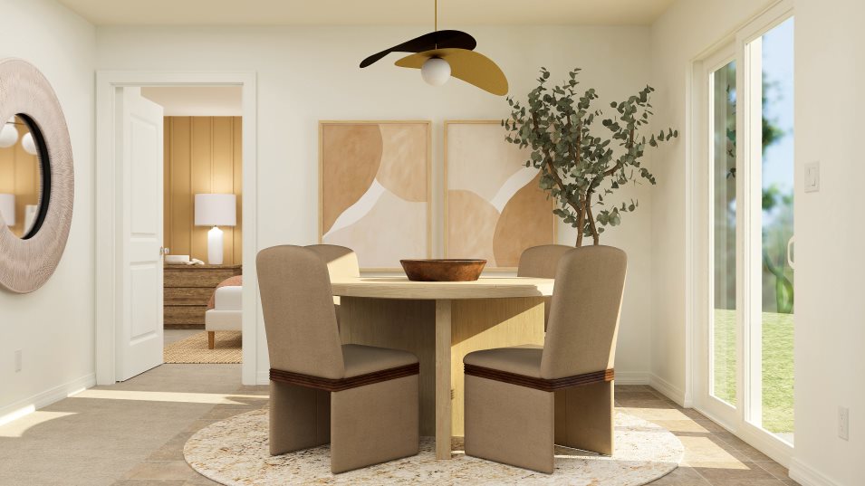 Residence 1 dining room