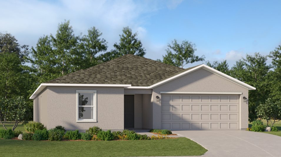 A ranch-inspired exterior 